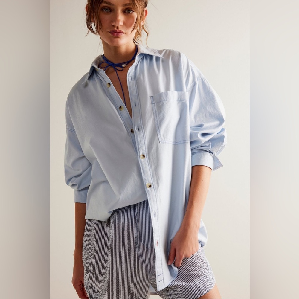 13. NWOT Free People Freddie Shirt